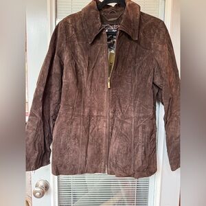 Dennis Basso Washable Leather Jacket New with tags